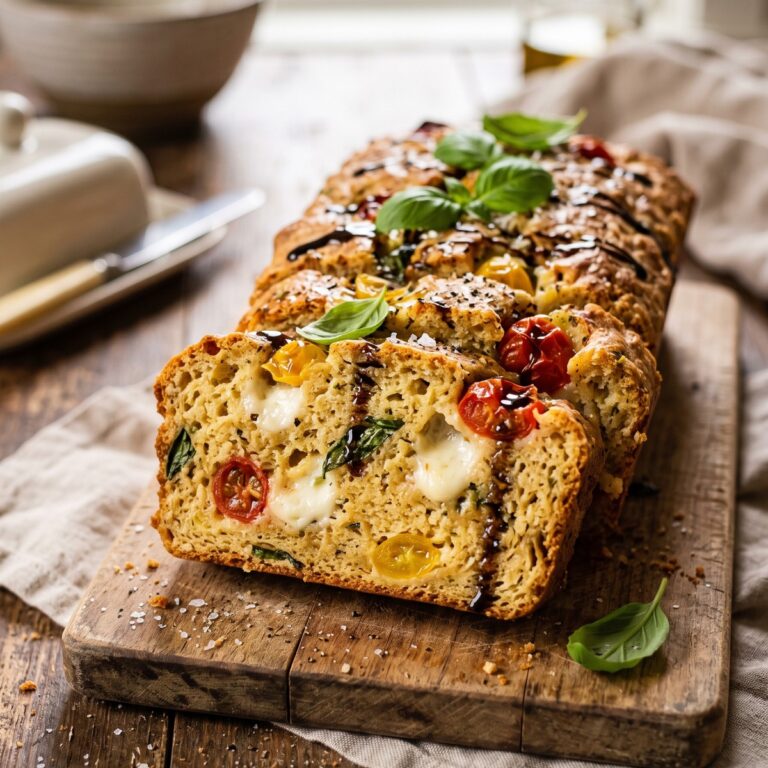 Caprese Quick Bread Recipe