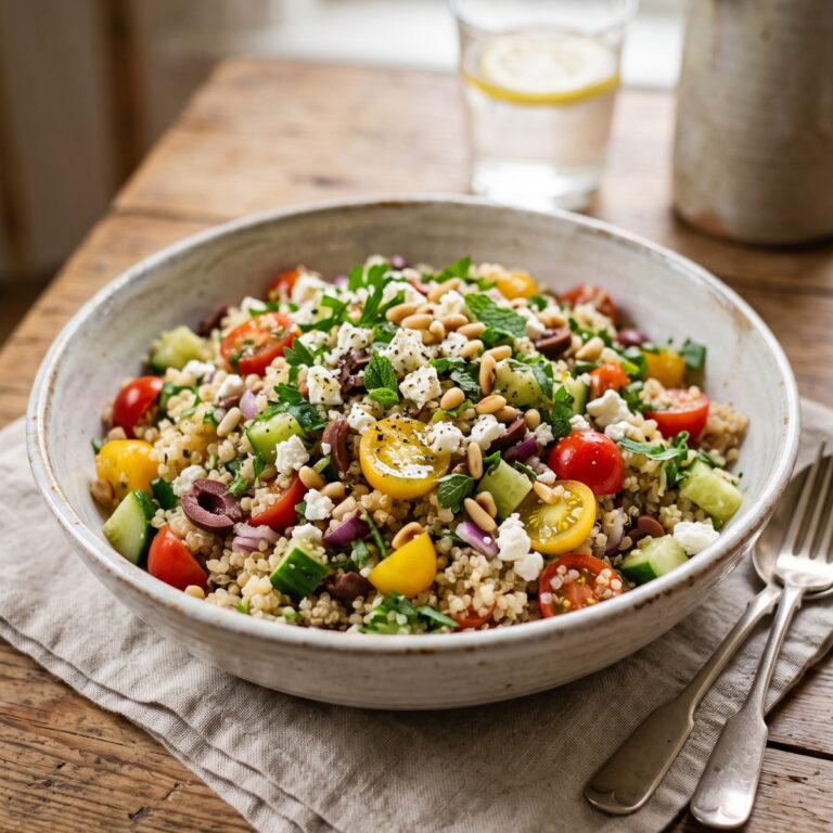 Mediterranean Quinoa Salad Recipe