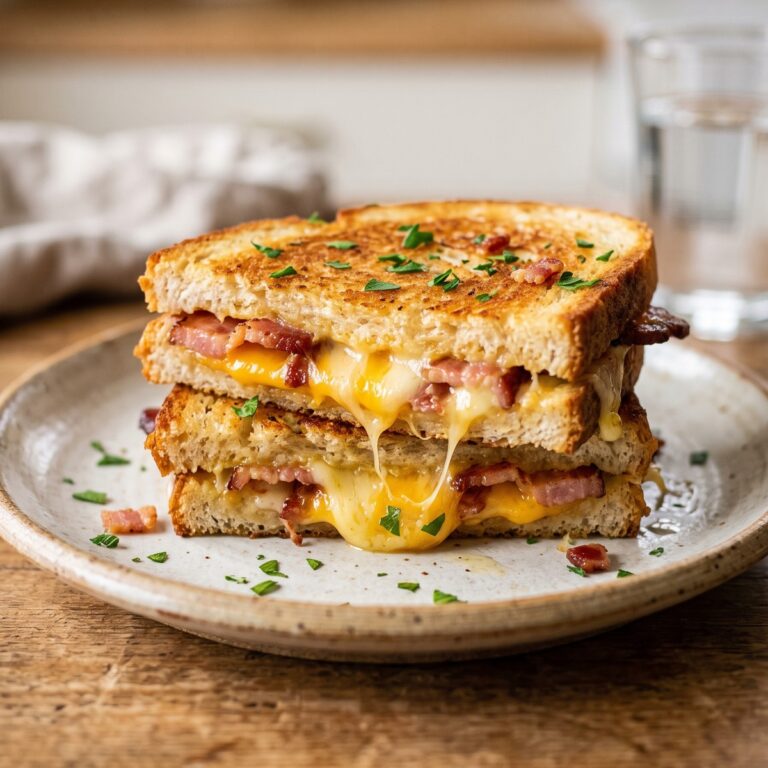 Bacon Grilled Cheese Sandwich