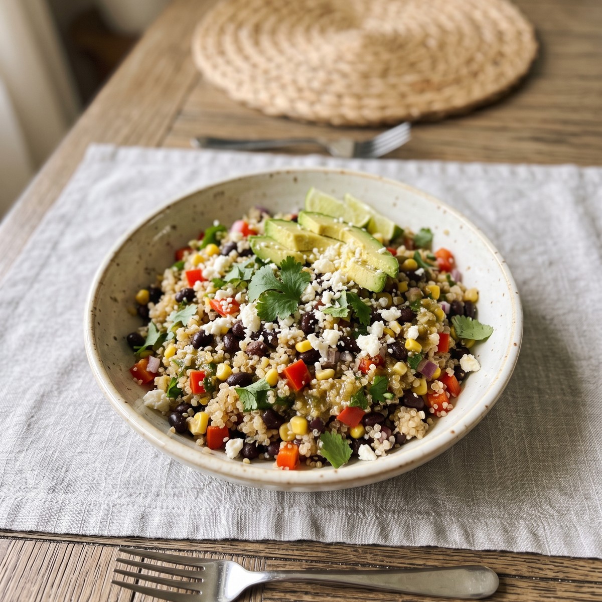 Black Bean Quinoa Salad