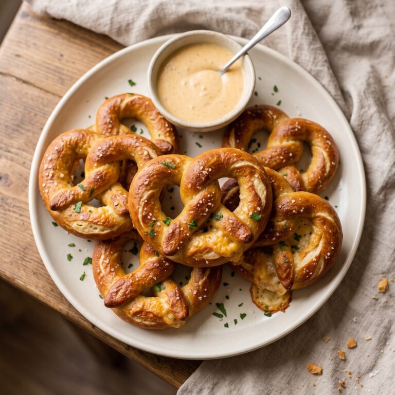 Cheese Stuffed Pretzels
