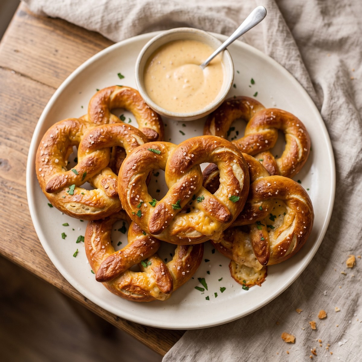 Cheese Stuffed Pretzels
