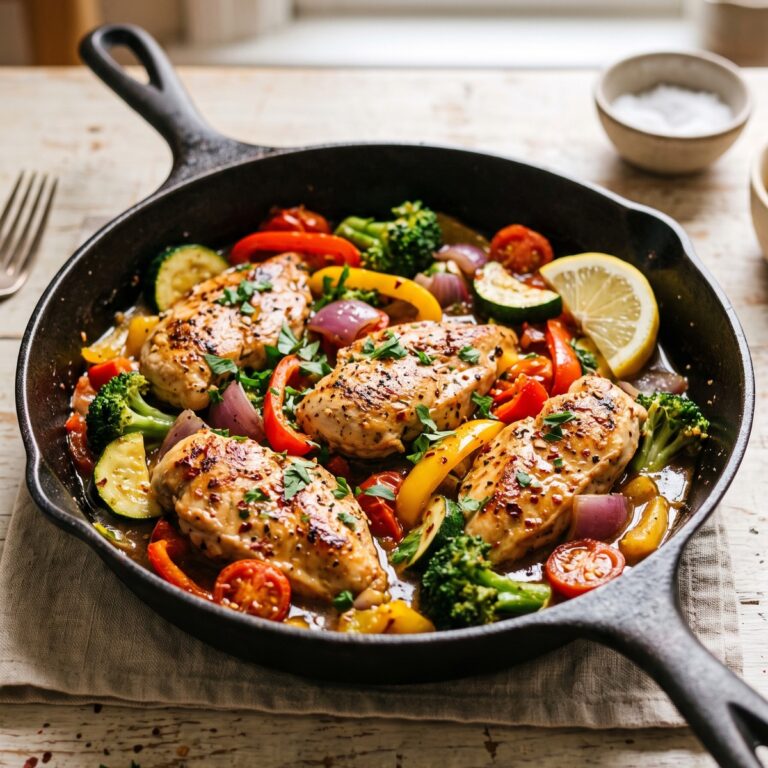 Chicken And Vegetable Skillet