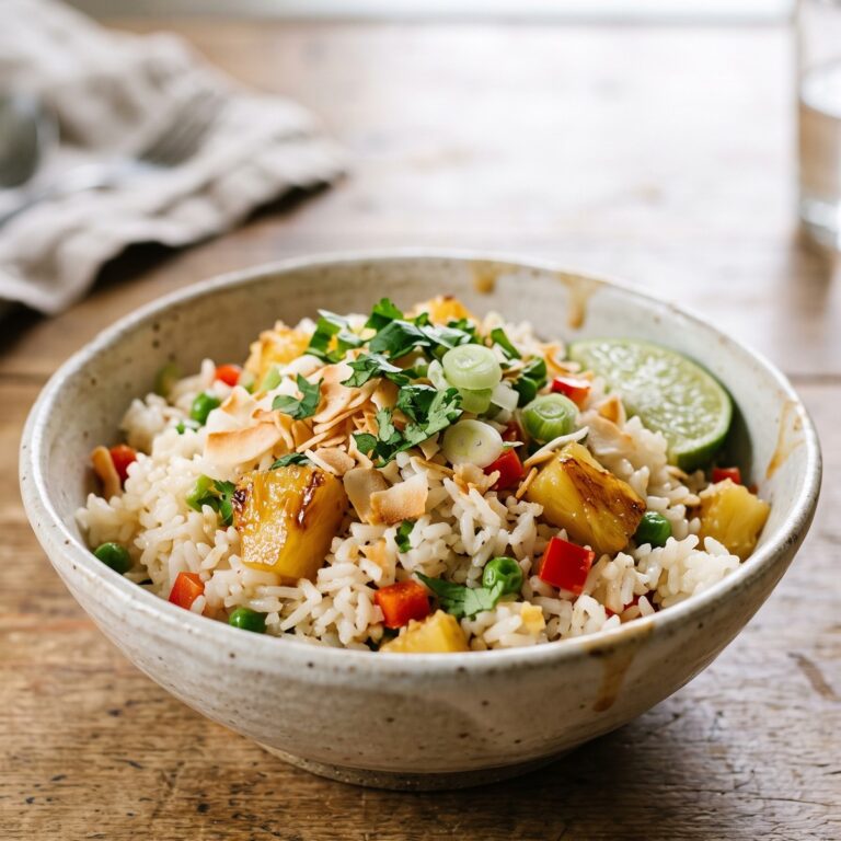 Coconut Pineapple Rice