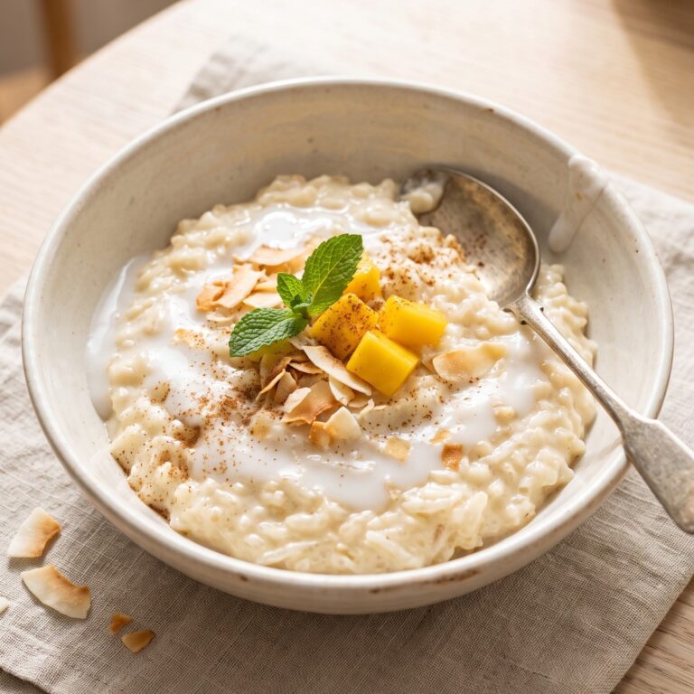 Coconut Rice Pudding
