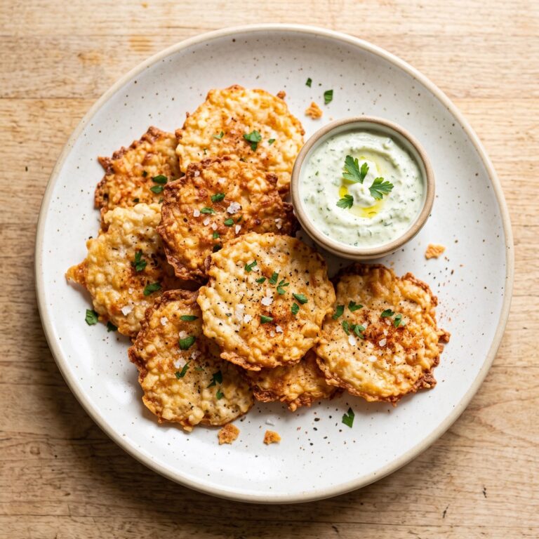 Crispy Cottage Cheese Chips