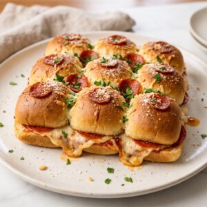 Easy Pizza Sliders