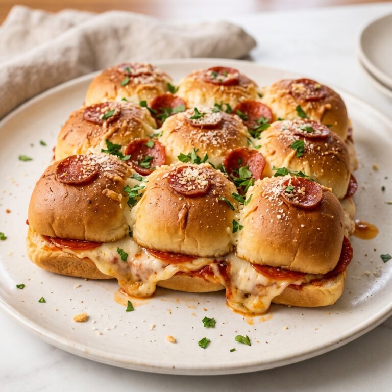 Easy Pizza Sliders