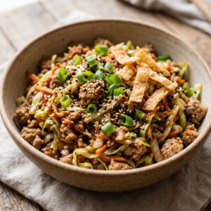 Egg Roll In A Bowl