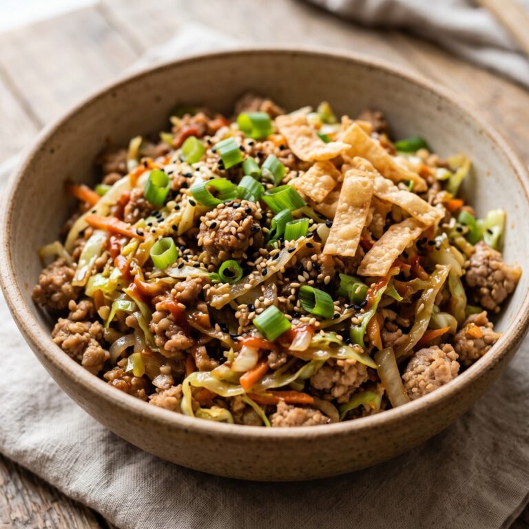 Egg Roll In A Bowl