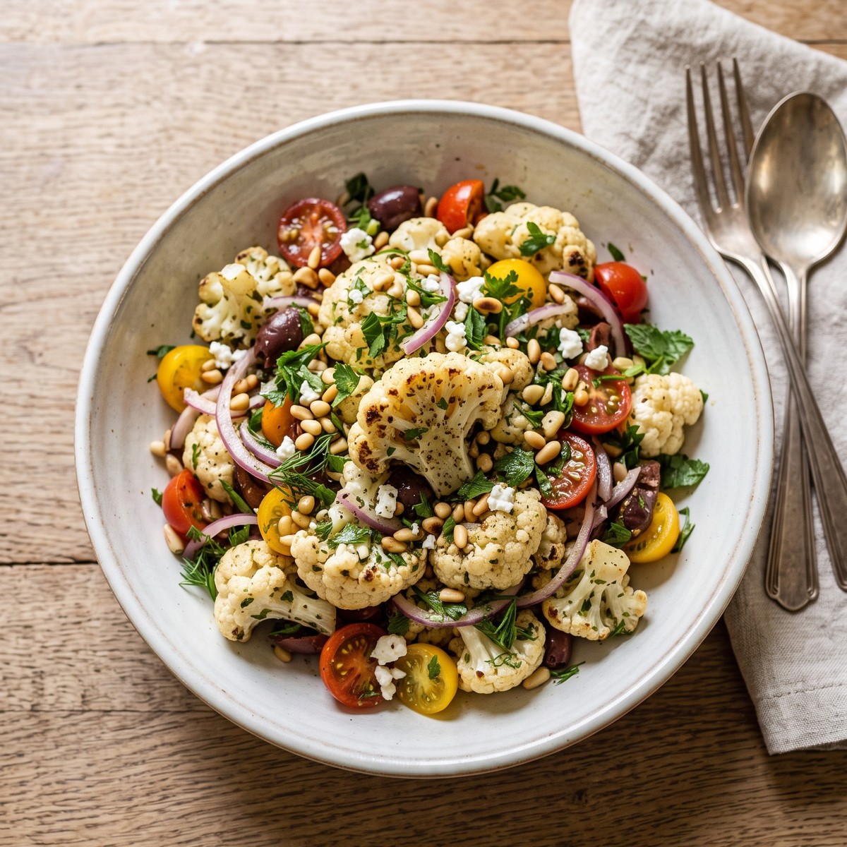 Marinated Cauliflower Salad