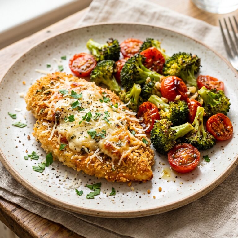 Parmesan Chicken Sheet Pan Dinner