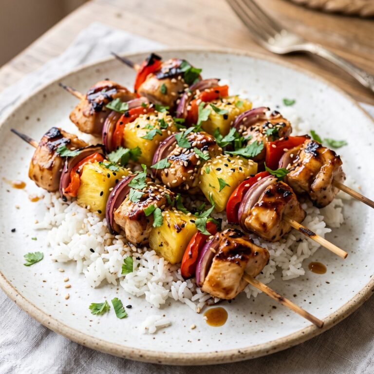 Pineapple Chicken Kabobs