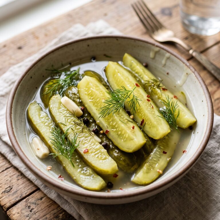 Refrigerator Dill Pickles