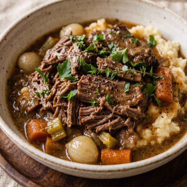 Slow Cooker Pot Roast Bowls