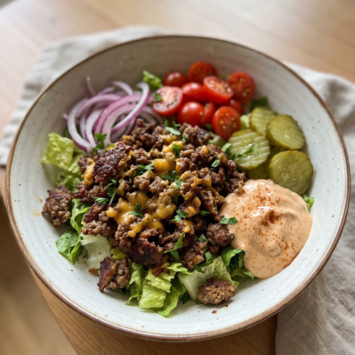Smash Burger Bowl