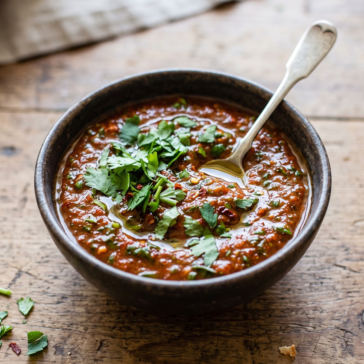 Smoky Red Chimichurri Sauce
