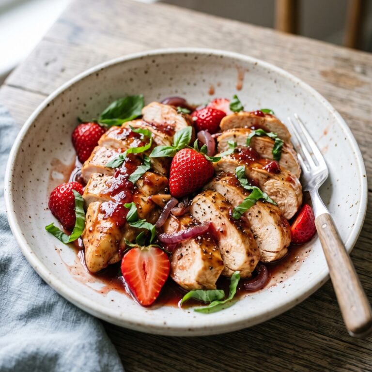 Strawberry Basil Chicken