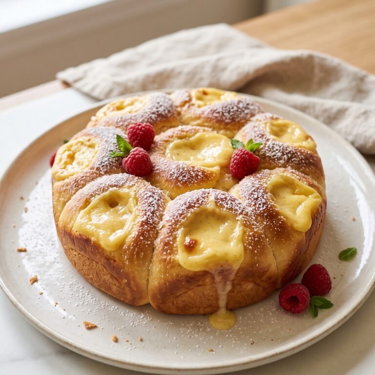 Vanilla Custard Brioche