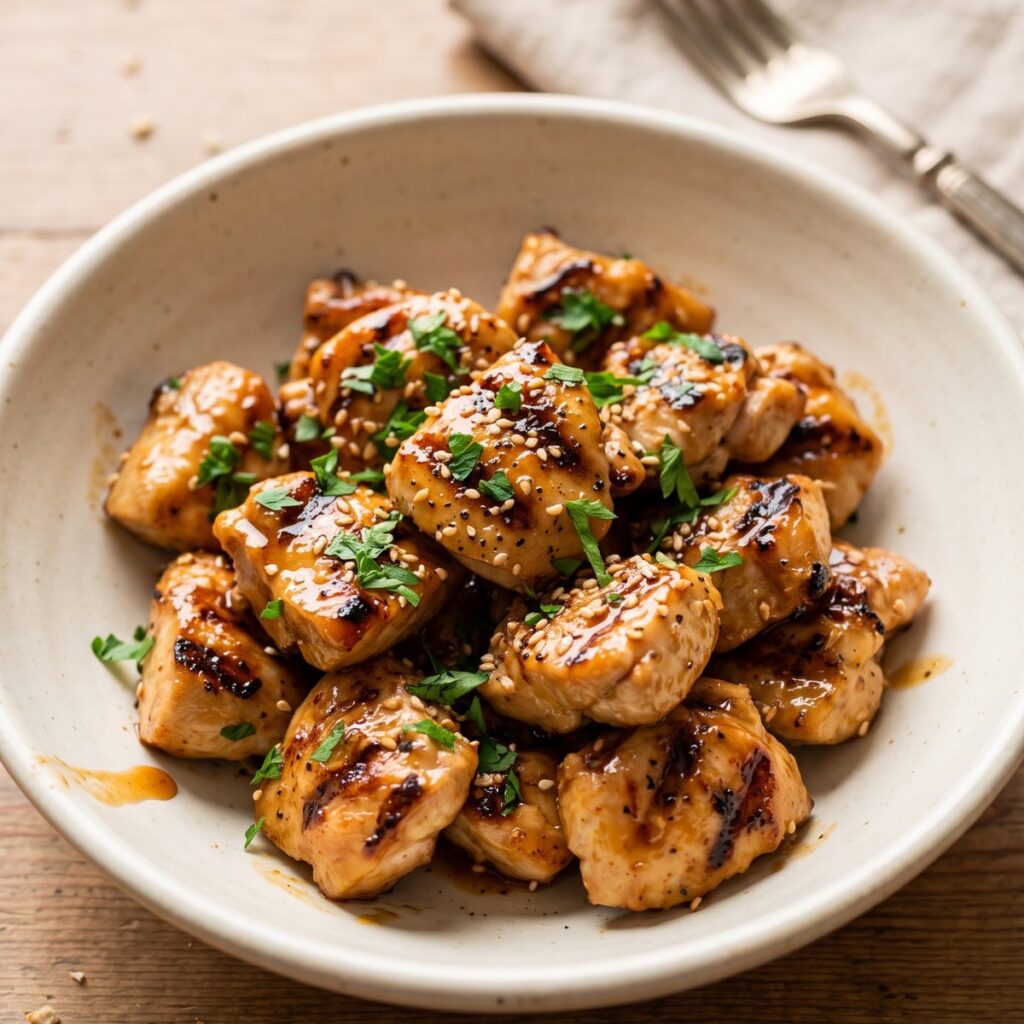 Grilled Chicken Bites