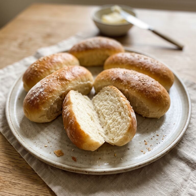 homemade hot dog buns 01
