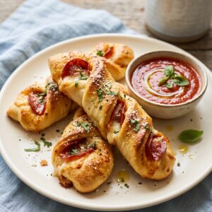 Pepperoni Pizza Roll Breadsticks