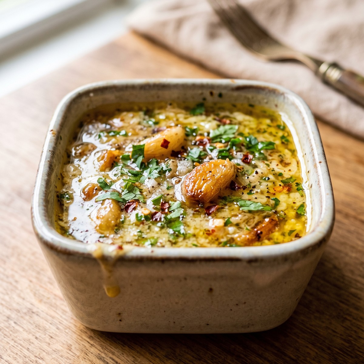 Roasted Garlic Cowboy Butter